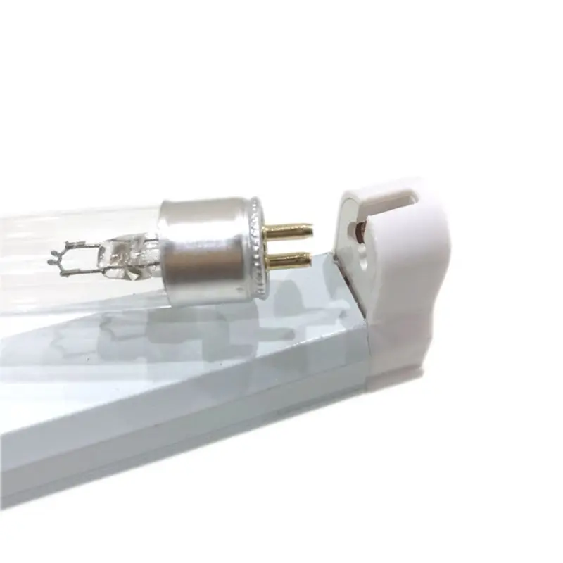 Ультрафиолетовая герметическая лампа T5 с креплением на 220 В, мощностью 6 Вт / 8 Вт, для дезинфекции UVC, уничтожения пылевых клещей и бактерий в госпиталях, модель A6HB.