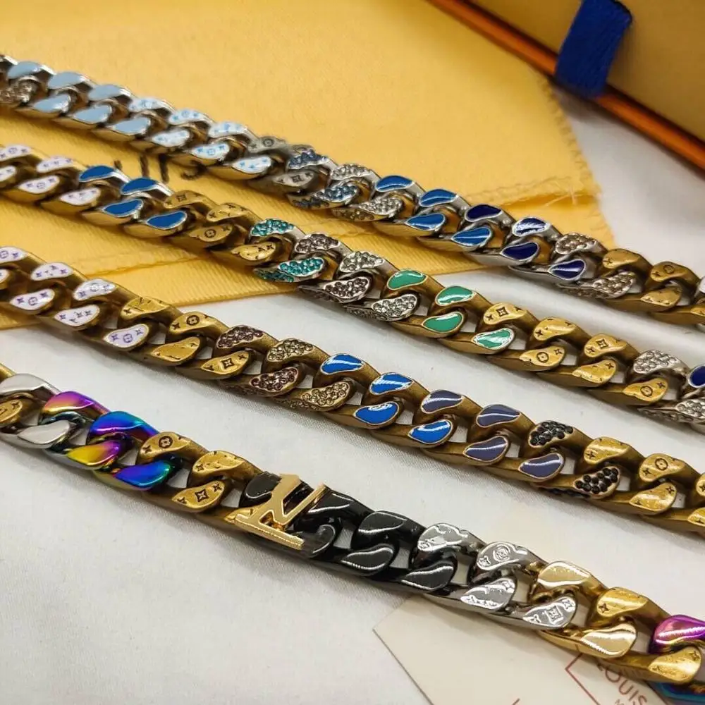

Luxury Jewelry For Men Bracelet Gift Wedding Bracelet Stainless Steel Chain Bracelet