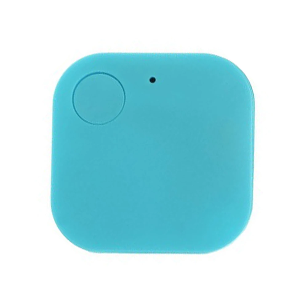 1 x Square Blue Новые Домашние животные Смарт мини gps трекер анти-потеря Водонепроницаемый Bluetooth Tracer собака кошка ключи кошелек сумка дети трекеры Finder оборудование - Цвет: 1 x Square Blue