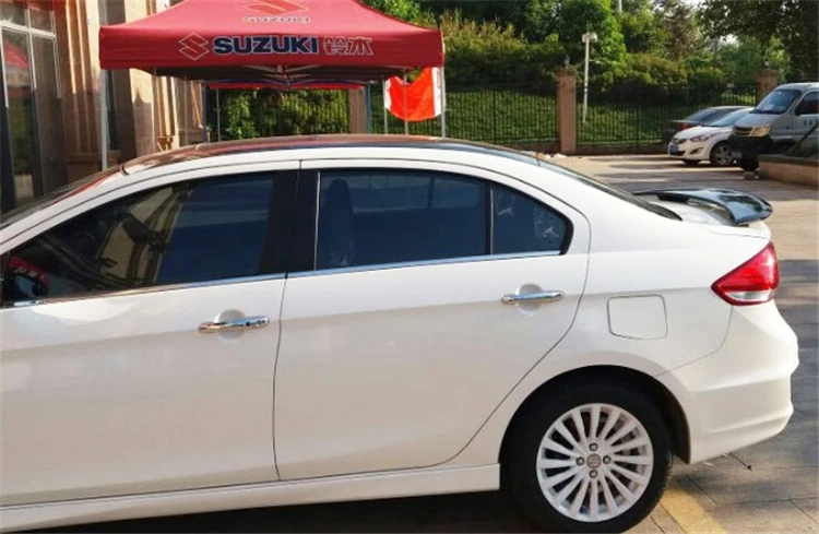 Спойлер для Ciaz ALIVIO заднее крыло автомобиля из АБС пластика грунтовка цветной