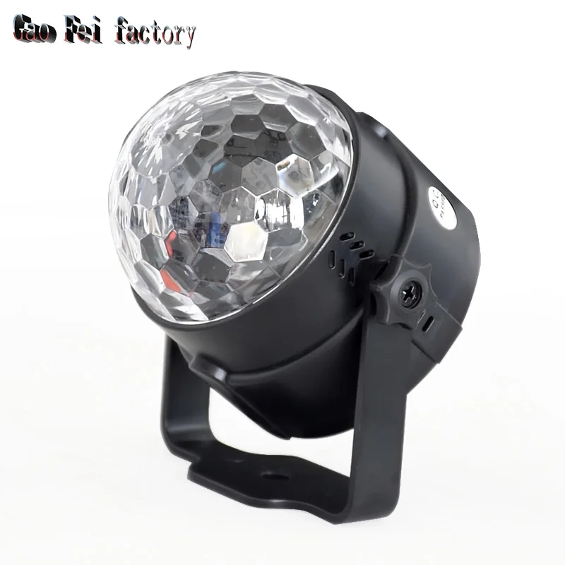 Вечерние огни чешское стекло диско шар 7 цветов светодиодный стробоскоп звуковая