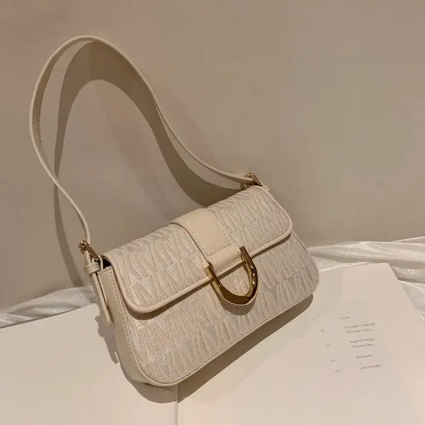 

Повседневная женская сумка-тоут в стиле ретро, модная Изысканная сумка для покупок, сумки из искусственной кожи на цепочке для женщин, 2022