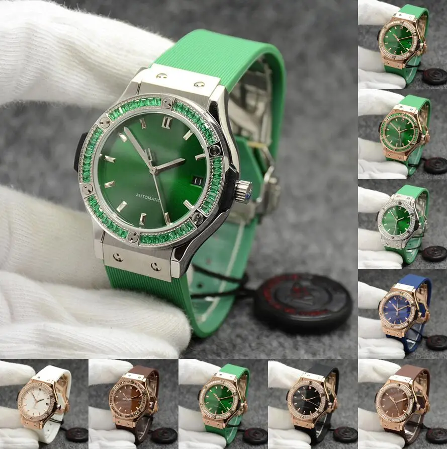 

2021 классические женские механические часы с автоматическим механизмом, женские часы с бриллиантами, чехол из нержавеющей стали 38 мм, высоко...