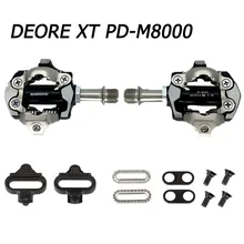 DEORE New XT PD-M8000 Self-Locking SPD Pedals MTB Components Using For Bicycle Racing Mountain Bike Parts