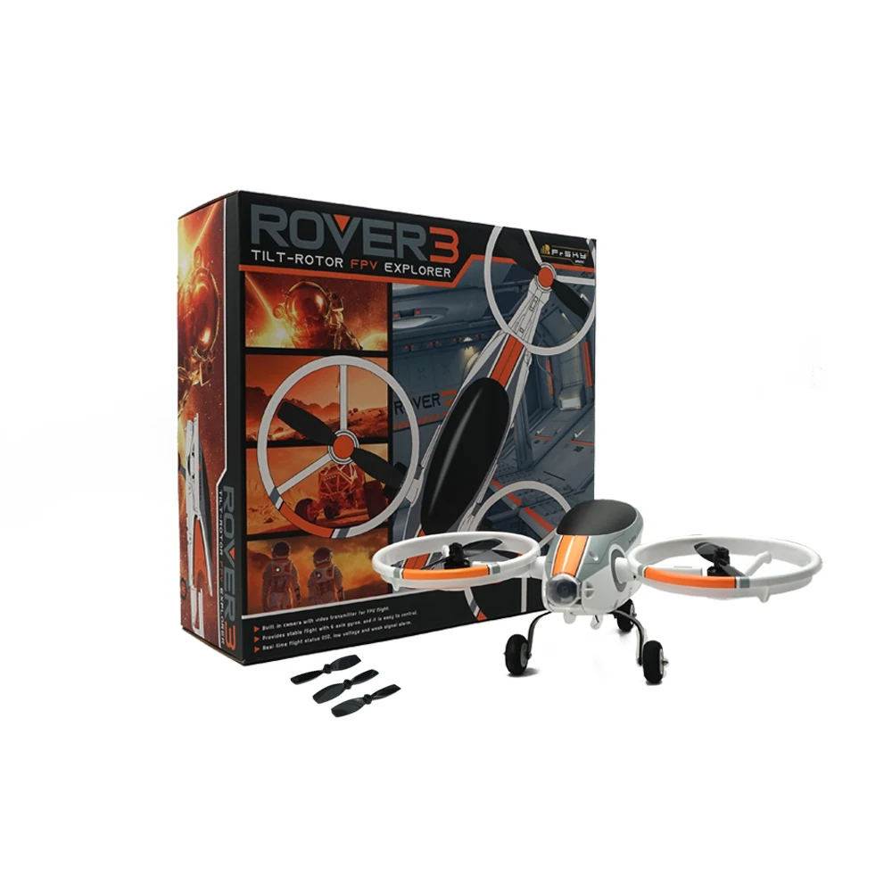 

FrSky VANTAC ROVER3 Tilt-Rotor FPV Tricopter with XSRF30 XSR RX RC Airplane ARF Almost Ready to Fly