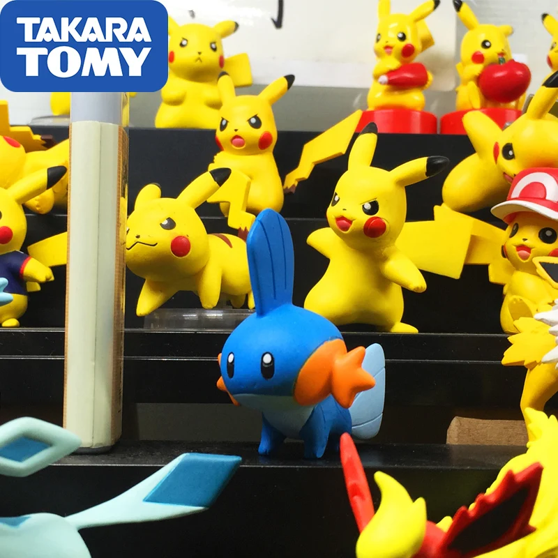 

TAKARA TOMY Genuine Pocket Monster Pokemon MC Mudkip Model Toy Action Figure Kids Gifts