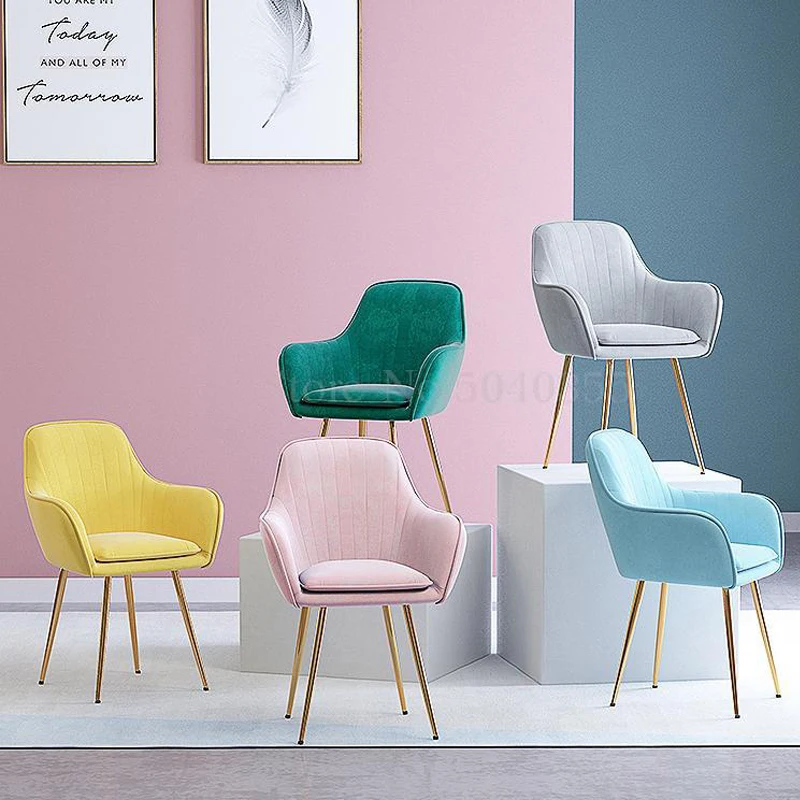 Современный дизайн мягкий обеденный стул модный прозрачный для гостиной отдыха