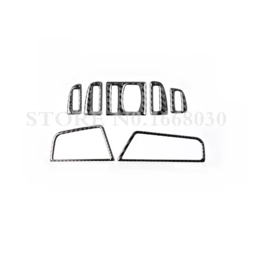 Крышка для центрального и бокового воздуховыпускного отверстия из углеродного