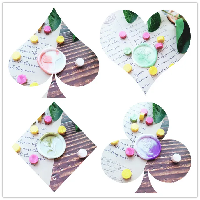 Печать для воска с листвой цветов листьев печать конвертов сделай сам Винтажный