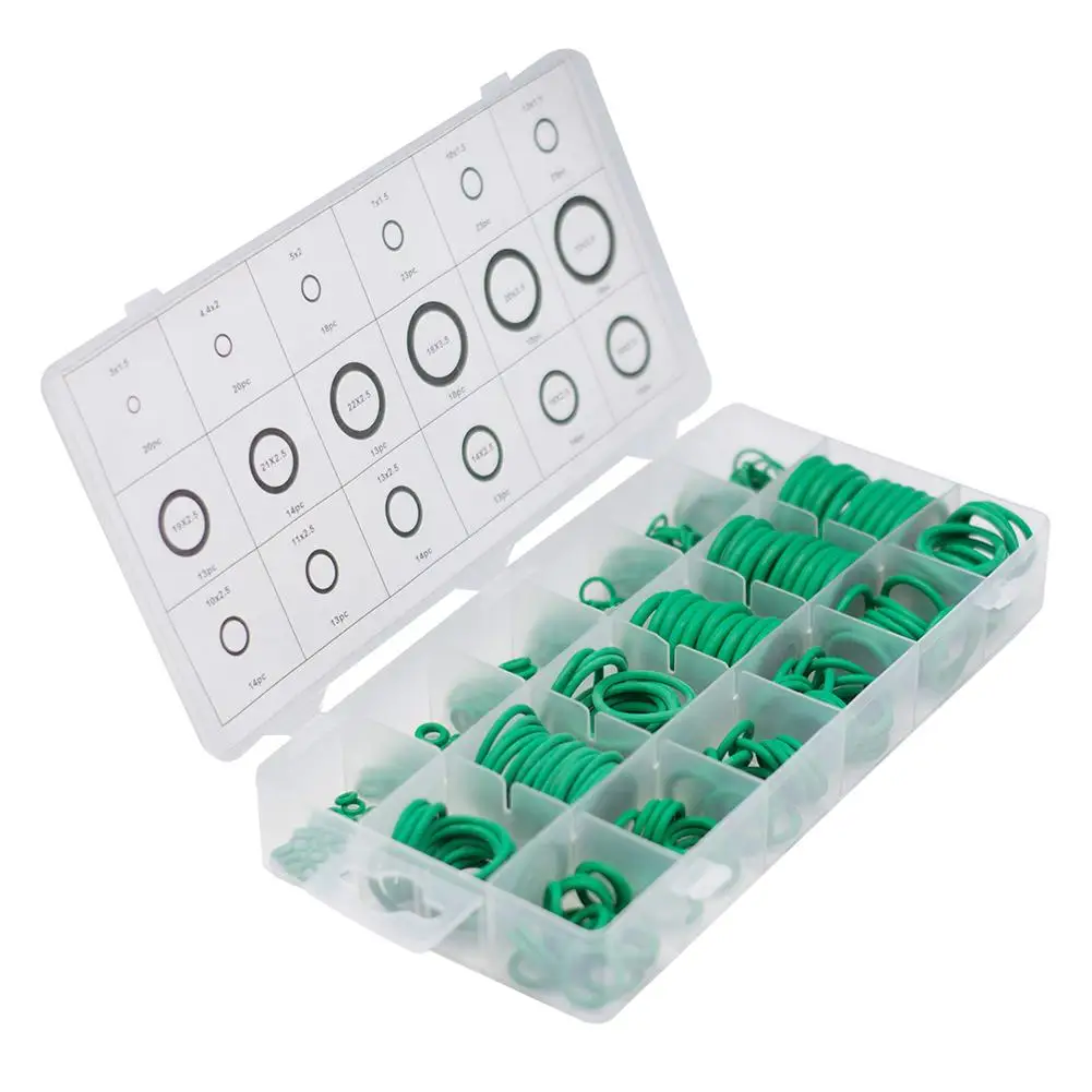 Уплотнительные кольца для шлангов высокого давления зеленые резиновые