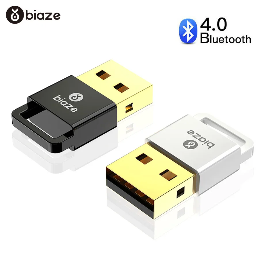 Biaze USB Bluetooth адаптер 4 0 для компьютера ПК Беспроводная мышь динамик Музыка Аудио