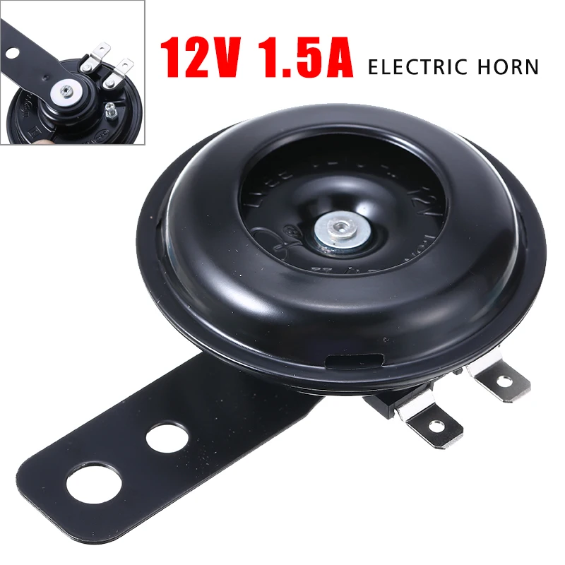 

1 шт. 12 В Мотоцикл ATV Скутер 105 дБ супер громкий гудок колонки круглый гудок универсальный для скутеров/мопедов квадроциклов