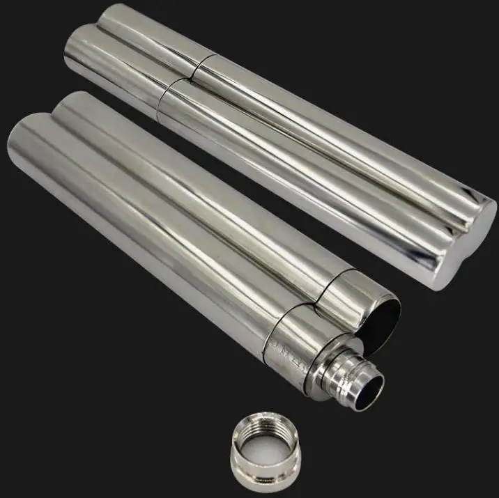 

Fast Shipping Stainless Steel Cigar Holder + Flask Set Wholesale
