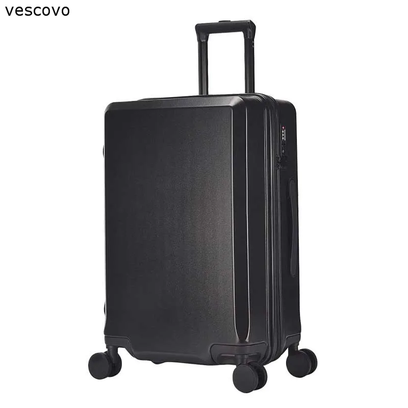 Чемодан на колесиках vescovo для мужчин и женщин модный Спиннер багажа 20/24/26