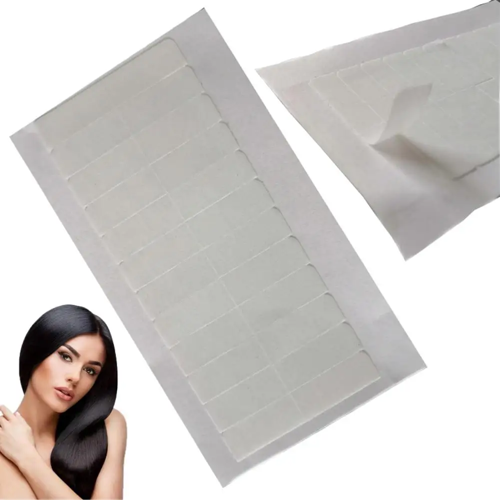 Горячая 36 шт Наращивание волос двухсторонний Графический липкий клей парик