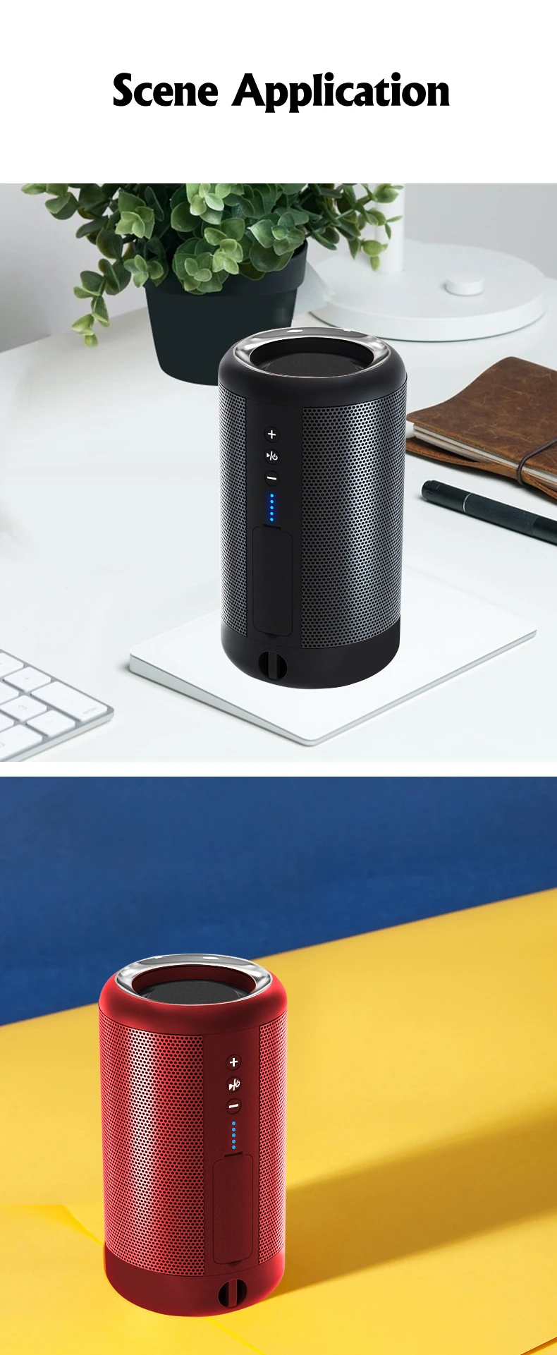 Бумбокс Bluetooth 5,0 Динамик s Водонепроницаемый Портативный на открытом воздухе громкий Динамик мини Колонка коробка Динамик с Поддержка TF карты sd/USB/AUX/FM