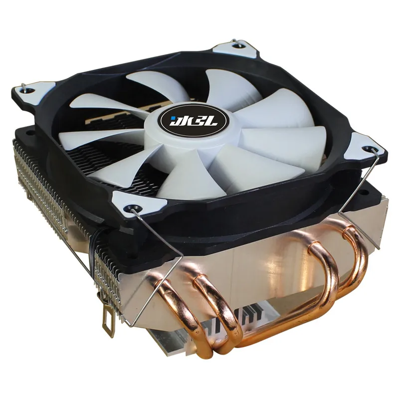 Кулер для процессора тихий RGB 120 мм PWM 4 теплотрубки радиатор ПК 3Pin 4Pin LAG 775 115X 1356 AM3 AM4