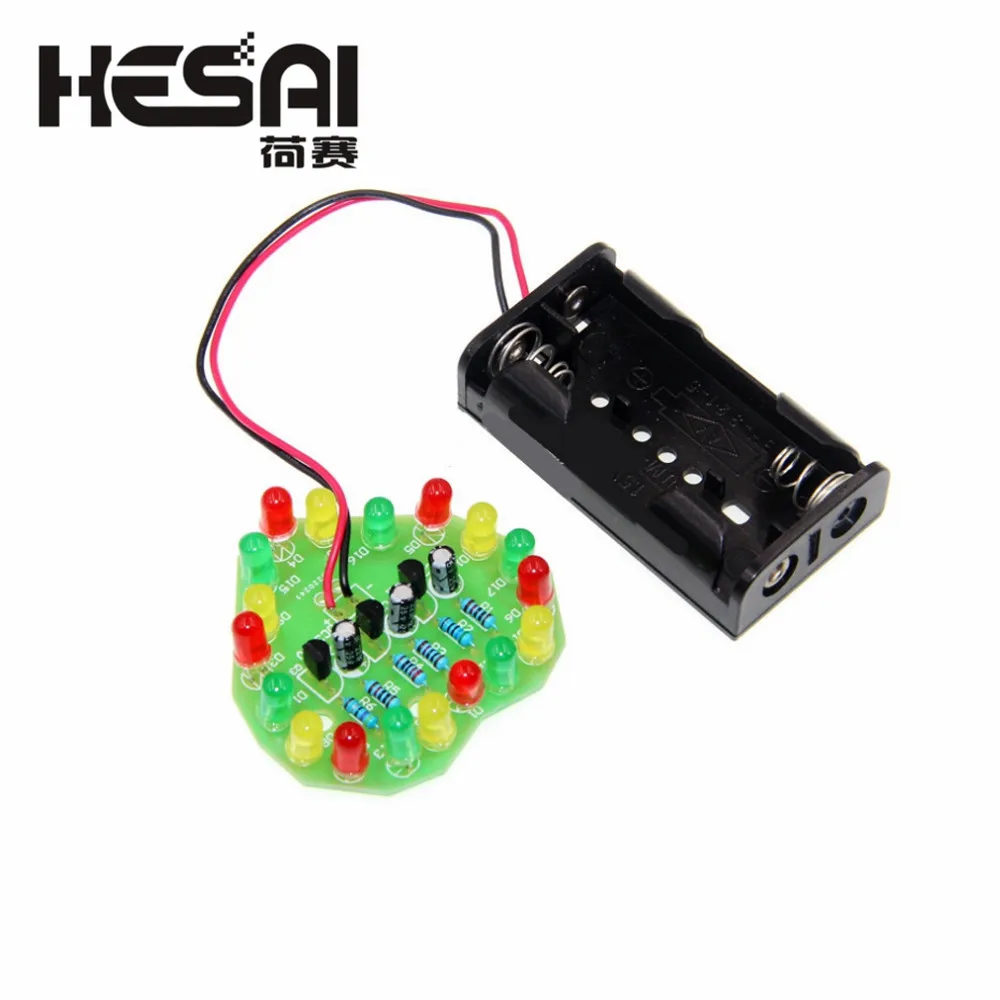 Набор светодиодных ламп в форме сердца электронные детали для самостоятельной