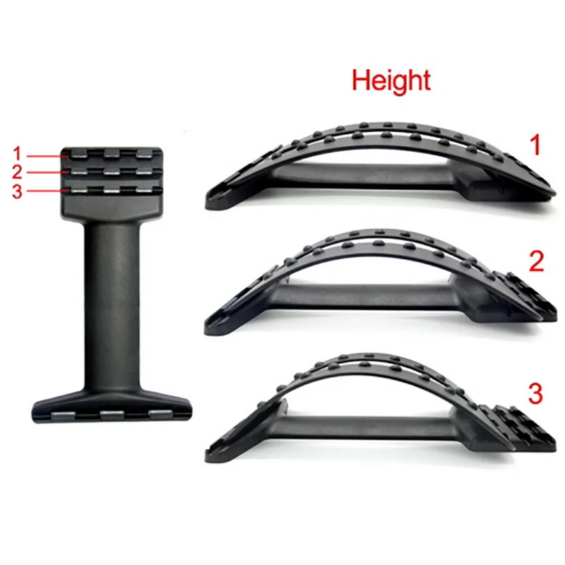 Новый лучший массажер для спины растягиватель фитнес массажное оборудование