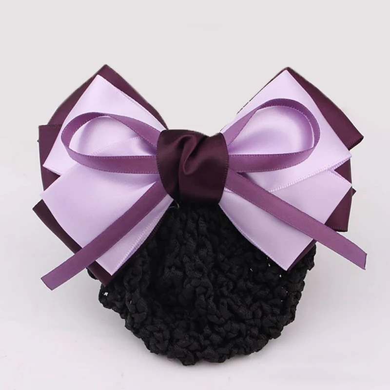 Largre милая сетка для волос стюардесса белый воротник банк медсестра отель высокое