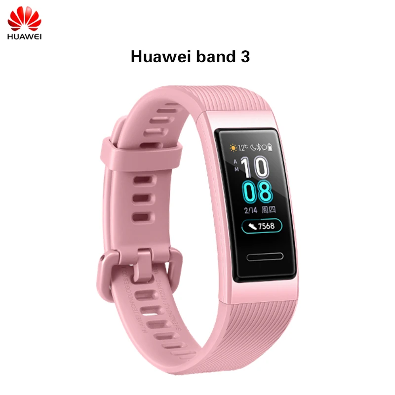 Оригинальный Смарт браслет Huawei Honor Band 3 фитнес с пульсометром водонепроницаемый