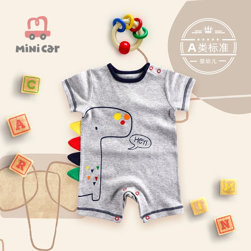 Комбинезон детский pudcoco унисекс хлопок размер: 3 m/6м/9 m/12м/18 m/24м 2 цвета |