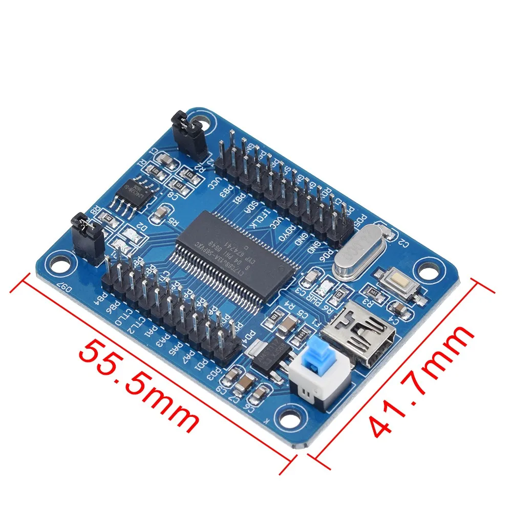 Материнская плата TZT EZ USB FX2LP CY7C68013A с макетная логический анализатор