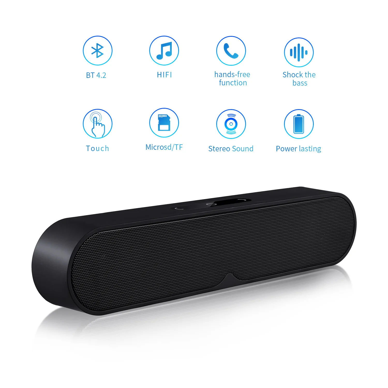 Горячая Распродажа Высококачественная Компьютерная колонка сенсорная bluetooth