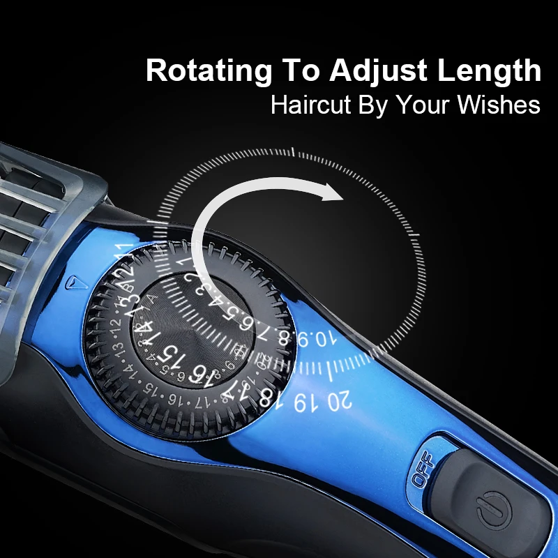 Машинка для стрижки волос мощный триммер с ЖК дисплеем Профессиональный