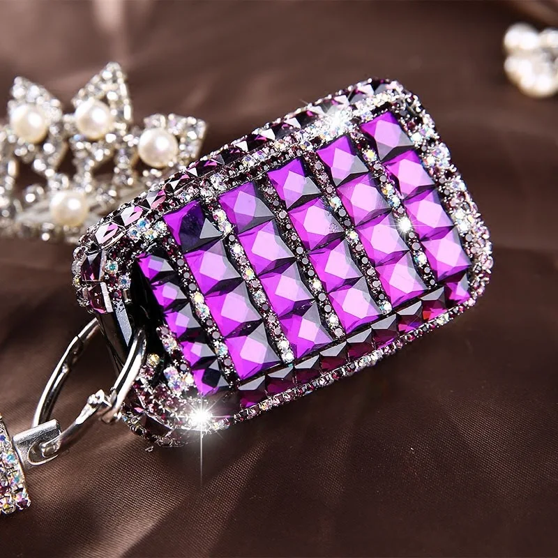 

Diamond Crystal Car Key Case Key Fob Cover Protection Shell For VW Golf 7 mk7 Seat Ibiza Leon FR 2 Altea Aztec Skoda Octavia