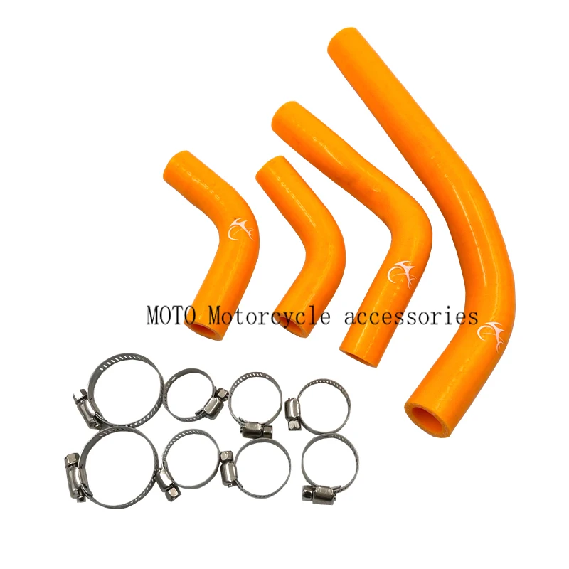 Motorcycle Engine Accessories Silicone Radiator Hose Kit For Honda CRF250 CRF250X 2004-2009 05 06 07 08 CRF 250 | Автомобили и