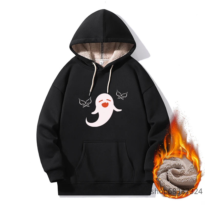 

Hot Anime Manga Hoodie Genshin Impact Men Women Streetwear Pullovers Hu Tao Sweatshirt Unisex Graphic Spring Harajuku Kawaii Top