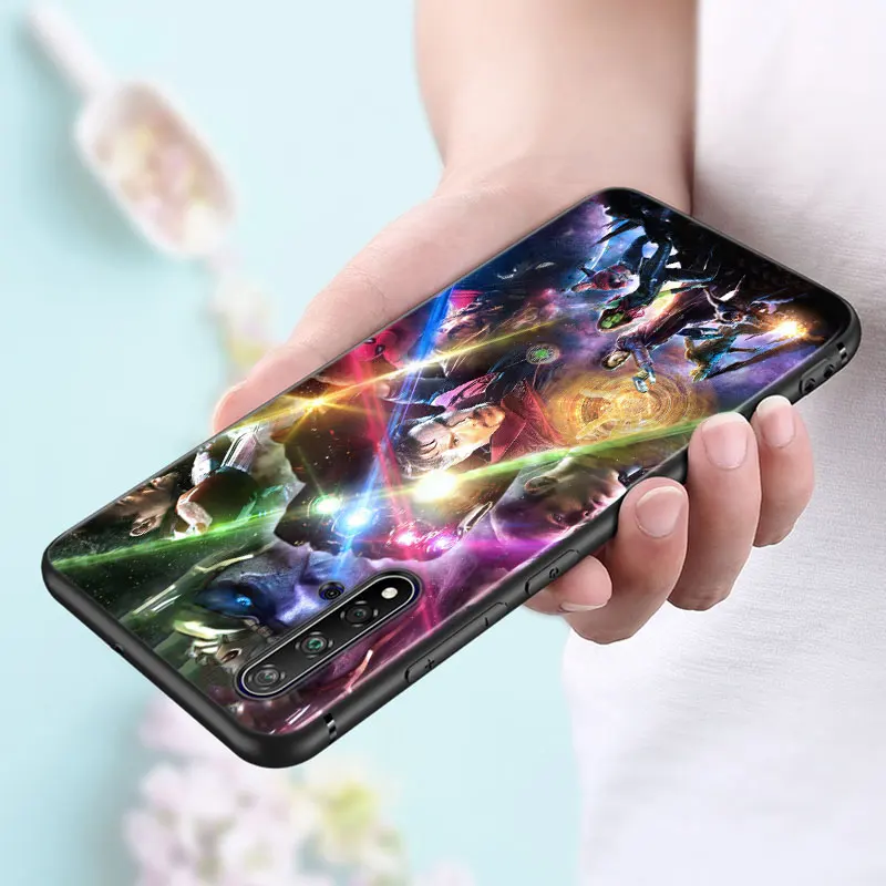 Черный чехол Мстители Железный человек Капитан Америка для huawei Nova 5 3i P Smart Z Plus P30 P20 Pro P10 P9 Lite чехол для телефона - Цвет: Style 04