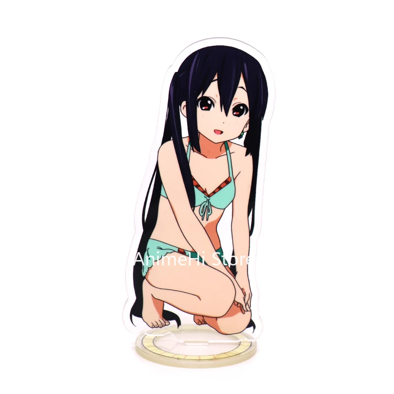 Аниме K ON! Фигурки косплей игрушки Hirasawa Yui Akiyama Mio Адзуса Накано Tainaka Ritsu акриловые