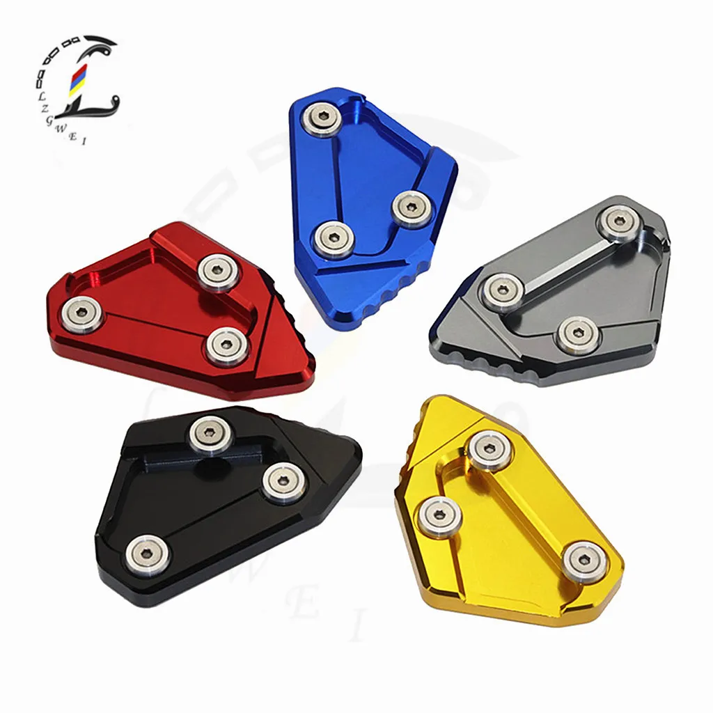 Motorcycl CNC боковая подставка Kickstand Kick Stank удлинительная пластина для SUZUKI GSXR1000 2009 2016