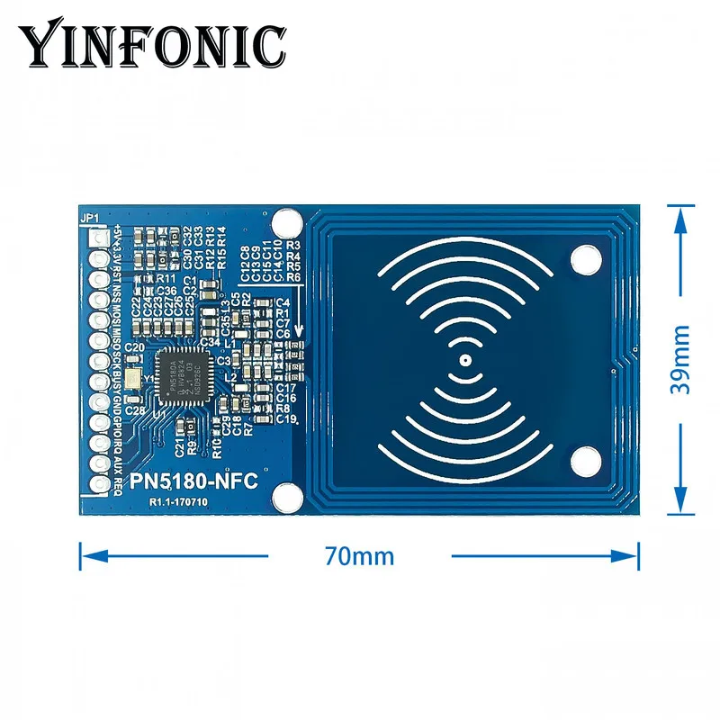 PN5180 NFC RF модуль датчика поддержка Iso15693 высокочастотная IC карта ICODE2 считыватель