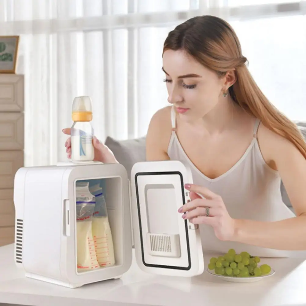 Портативный автомобильный холодильник на 12 В постоянного тока мини вместимостью