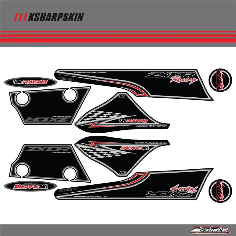 

Rear Fairing Number Board KSHARPSKIN 3D Gel Protector for KAWASAKI ZX10R 2011