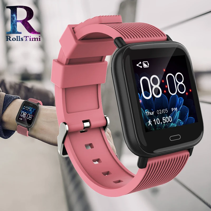 Женские умные часы водонепроницаемые спортивные наручные кровяное давление