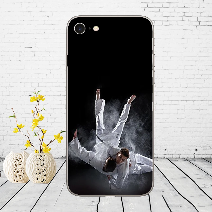 41DD jido Мягкий силиконовый чехол для iPhone 5 5S SE 6 6s 8 plus 7 7 Plus X XS SR MAX чехол