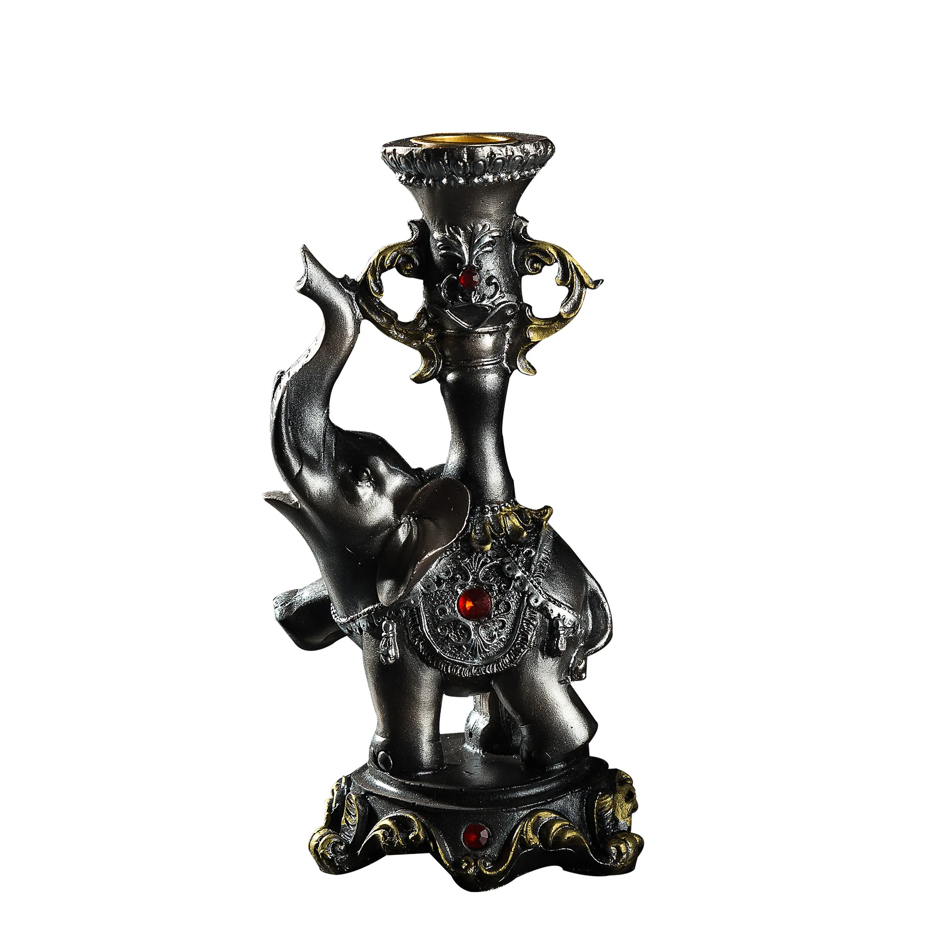 Скандинавский слон подсвечник Настольный свадебный Votive свеча чайный свет