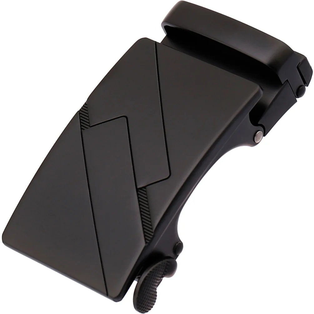 

New Dumb Black Automatic Buckle Fashion Men's Business Alloy Automatic Buckle Designer Belts Men 3.5cm LY236-21712