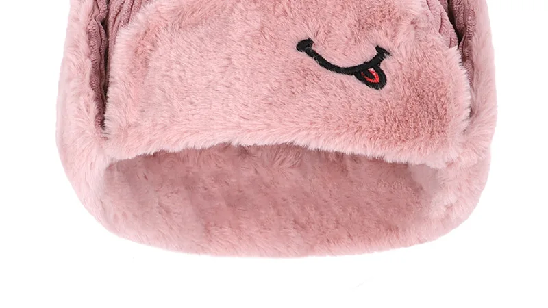 Детские шапки Детские Lei Feng шапка осень зима мальчик теплые шапочки девочка шлем летчика ребенок зимне наушники шапка утолщение плюшевая шапка Дети чепчик