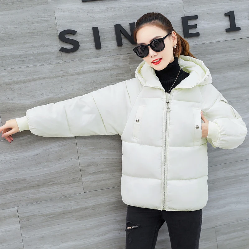 

Nicesnowl Winter Hooded Warm Down Coat Women Casual new Long Down Jackets Ladies Thicken Cotton Parka Outerwear Korean coat