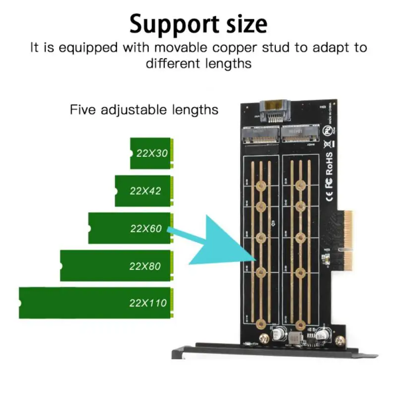 адаптер nvme pcie m2 ssd m 2 nvme pci express x4 raiser m 2 pcie ssd pci e плата с