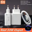 Зарядное устройство Redmi Note 10 Pro, 33 Вт, адаптер для быстрой зарядки xiaomi Turbo, 1 м, 1,5 м, кабель type-C для xiaomi 10, 11, 9 pro, note 9 pro, poco X3
