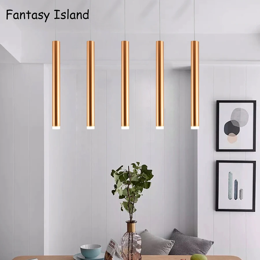 Golden high-grade single-head combination pendant lamp used in stair hall dining room hotel lobby restaurant | Лампы и освещение