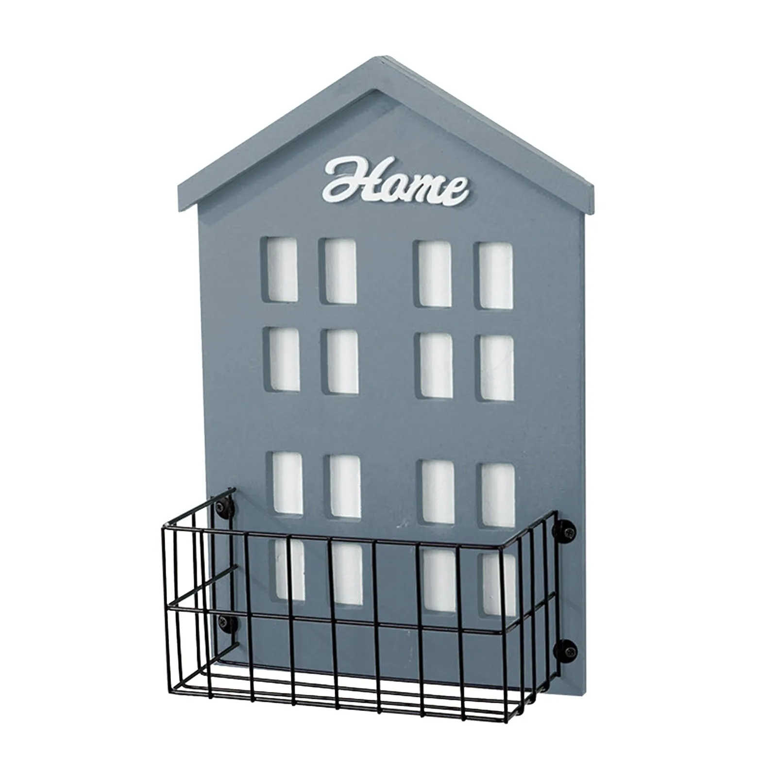 

New 2021 High Quality Safety Bedroom Living Room Wall Decoration Storage Rack Wooden House Shelves Home & Garden Accessories