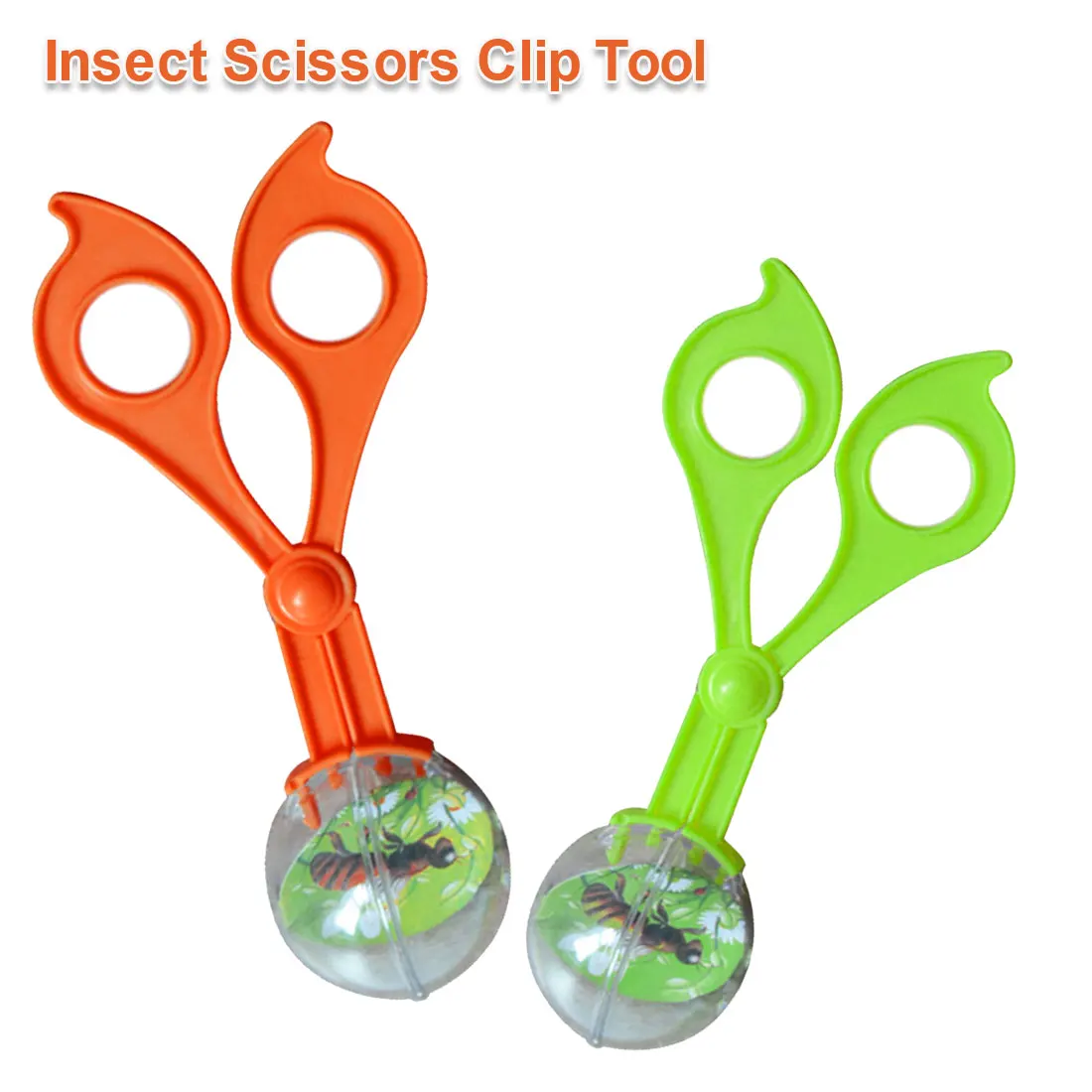 Пластиковые ножницы пинцеты для зажима милый природа разведки комплект детей