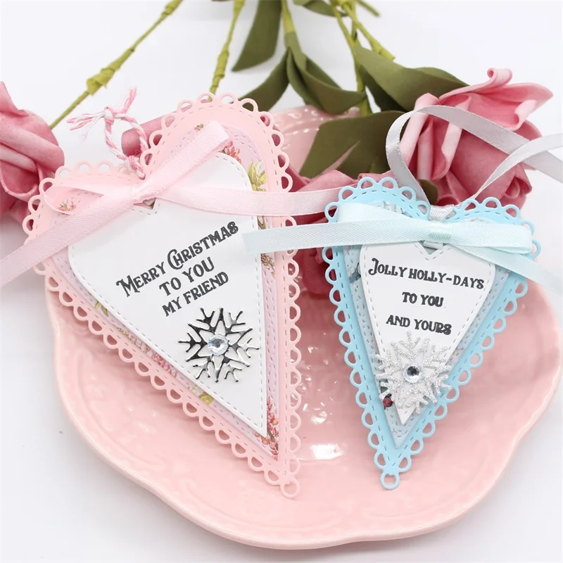 Wonky строчки Prim Hearts Металлические трафареты для сделай сам Скрапбукинг/фотоальбом